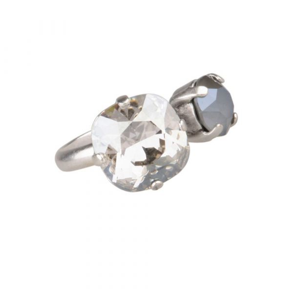 CAMPS & CAMPS | Ring Swarovski Silver Shade Harmony
